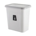 thumbnail image 2 of Unatoiry ABS Plastic Hanging Waste Bin Trash Wall Mounted Recycle Dustbin Kitchen Storage Door Cabinet Garbage Cleaning Tool Can, 2 of 6