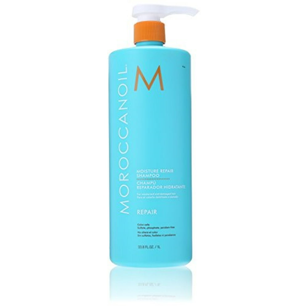 Moroccanoil - Moroccan Oil Moisture Repair Shampoo, 33.8 Fl Oz ...