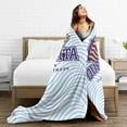 thumbnail image 5 of Ouachita Baptist University Logo Fleece Blanket, Very Soft Microfiber Flannel Blanket for Couch Warm and Cozy for All Seasons, 5 of 6