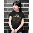 thumbnail image 2 of Colorful Sid the Science Kid - Themed Retro Neon Character Graphic Youth's T-shirt, 2 of 4