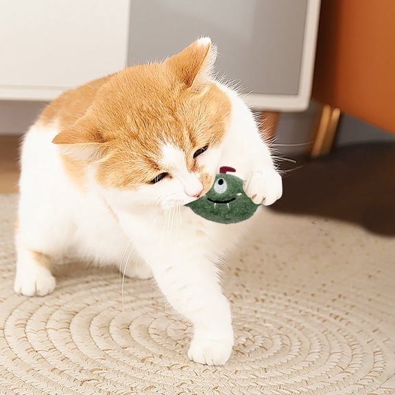Pet Toys Enrichment Interactive Squeaky Chew Toy for Cats and Dogs Soft Companion Indoor Outdoor Stress Robot-like Noises