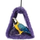 thumbnail image 2 of Bienvenido Invierno Cálido Nido de Pájaro Casa Cobertizo Cabaña Hamaca Colgante Jaula de Pinzón Felpa Esponjosa Cabaña para Pájaros Escondite para Hámster Loro Guacamayo Periquitos Eclectus Periquito, 2 of 7