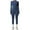 Navy, variant on Womens Two Piece Tracksuit Workout Sets Long Sleeve Zipper Jackets High Waist Leggings Seamless Gym Yoga Clothes, S