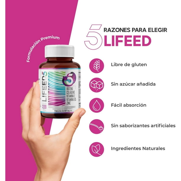 Vitamina E Capsulas De Keratina Para El Cabello Caja De 30 De