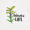 thumbnail image 4 of Inktastic Nebraska Girl Goldenrod Flower Girls Baby T-Shirt, 4 of 5