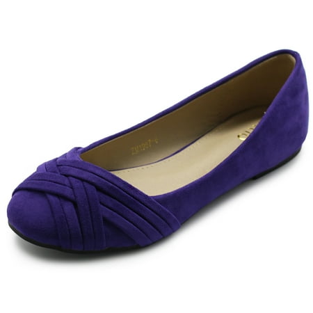 

Ollio Women s Ballet Shoes Cute Casual Comfort Flats ZM1987
