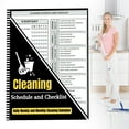 Huhuzaio Cleaning Schedule and Checklist Cleaning Planner House