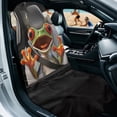 thumbnail image 2 of XYZCANDO Frog Seat Cover Towel Waterproof Sweat Towels Seats Cover for Post Gym Workout Running Swimming Beach and Hiking Absorbent Soft Beach Towel Car Seat Covers, 2 of 7