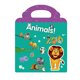 thumbnail image 1 of Pegatinas de escenas para niños a prueba de agua, libros de aprendizaje temprano, juguete DIY para niños y niñas, regalo Tmvgtek juguetes de los niños, 1 of 6