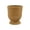 16 Inch Honey Brown Woven Resin Urn Planter, variant on ValHome 16 Inch Brown Woven Resin Urn Planter with Pedestal Base, Decorative Floor Basket Planter Cover for Indoor Living Room, Entryway and Farmhouse Home Decor