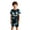 Multicolour, variant on Boys' Clothing Sets Soft Tie Dye Face Print Short Sleeve Top Shorts 2 Piece Sleepwear Set Girls' Clothing Sets Multicolour 4 Years
