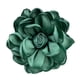 thumbnail image 4 of Broche de 10 cm para mujer, elegante, decorativo, de satén, con forma de horquilla. Verde, 4 of 9