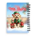 thumbnail image 2 of Merry Christmas Woofmas Xmas Noel Soft Coated Wheaten Terrier Elf Candy Cane Snow Spiral Bound Journal Wheatie Dog Lover 5x7in Spiral Notebook - 13017, 2 of 5