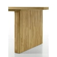 thumbnail image 4 of Einar Natural Finish Dining Table - 94" Oak Veneer Rectangular Table, Natural Wood, Seats 8, Modern Kitchen & Dining Room Furniture, Malaysia Made, 4 of 5