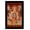 Black, variant on IBA Indianbeautifulart Goddess Durga With Goddess Kaali & Goddess Saraswati Picture Frame Religious Poster Black Wall Frame Deity Photo Frame Wall Decor For Home/ Office/ Temple-6 x 8 Inches