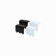 thumbnail image 1 of Replacement Battery Cover Door Compatible with Xbox One, Xbox One S Controller, Battery Back Shell Repair Part Compatible with Xbox Wireless Controller (4PCS, Black, White), 1 of 7