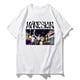 thumbnail image 3 of Maneskin-Camiseta con estampado gótico Harajuku para mujer, camiseta informal básica con cuello redondo, manga corta, y2k, envío directo, 3 of 5