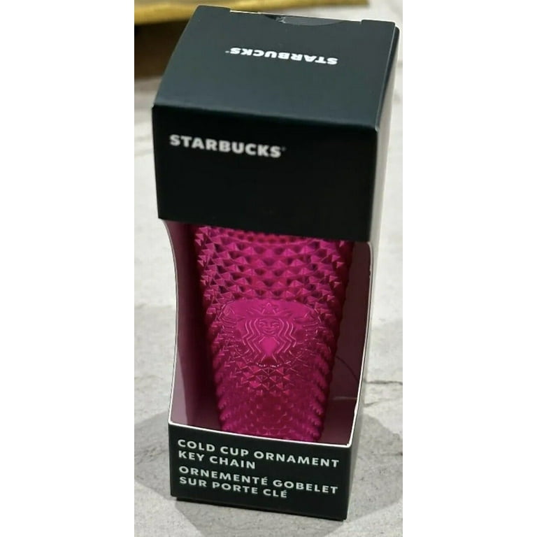 Starbucks 24oz Limited Edition Sangria Studded high quality Cup and Keychain