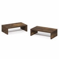 thumbnail image 7 of Furinno CLASSIC 15.7" Wide Stackable Monitor Stand Riser Set of 2 Amber Pine, 7 of 7