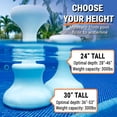 thumbnail image 4 of Taburete para piscina DUNNRITE de 61 cm sumergible para bar acuático, 4 of 8