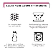 Rit DyeMore Dye for Synthetics, Midnight Navy, 7 fl. oz.