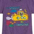 thumbnail image 3 of Pete The Cat - Its Groovy To Imagine - Toddler And Youth Girls Short Sleeve Graphic T-Shirt, 3 of 6