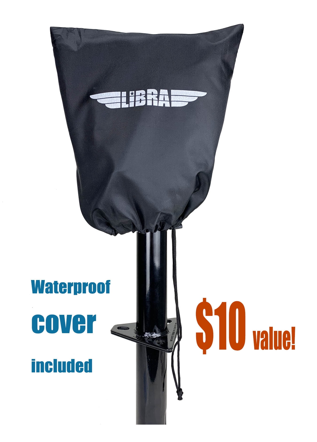 LIBRA 3500lbs Electric Power Tongue Jack for RV Trailer & Camper w/waterproof cover