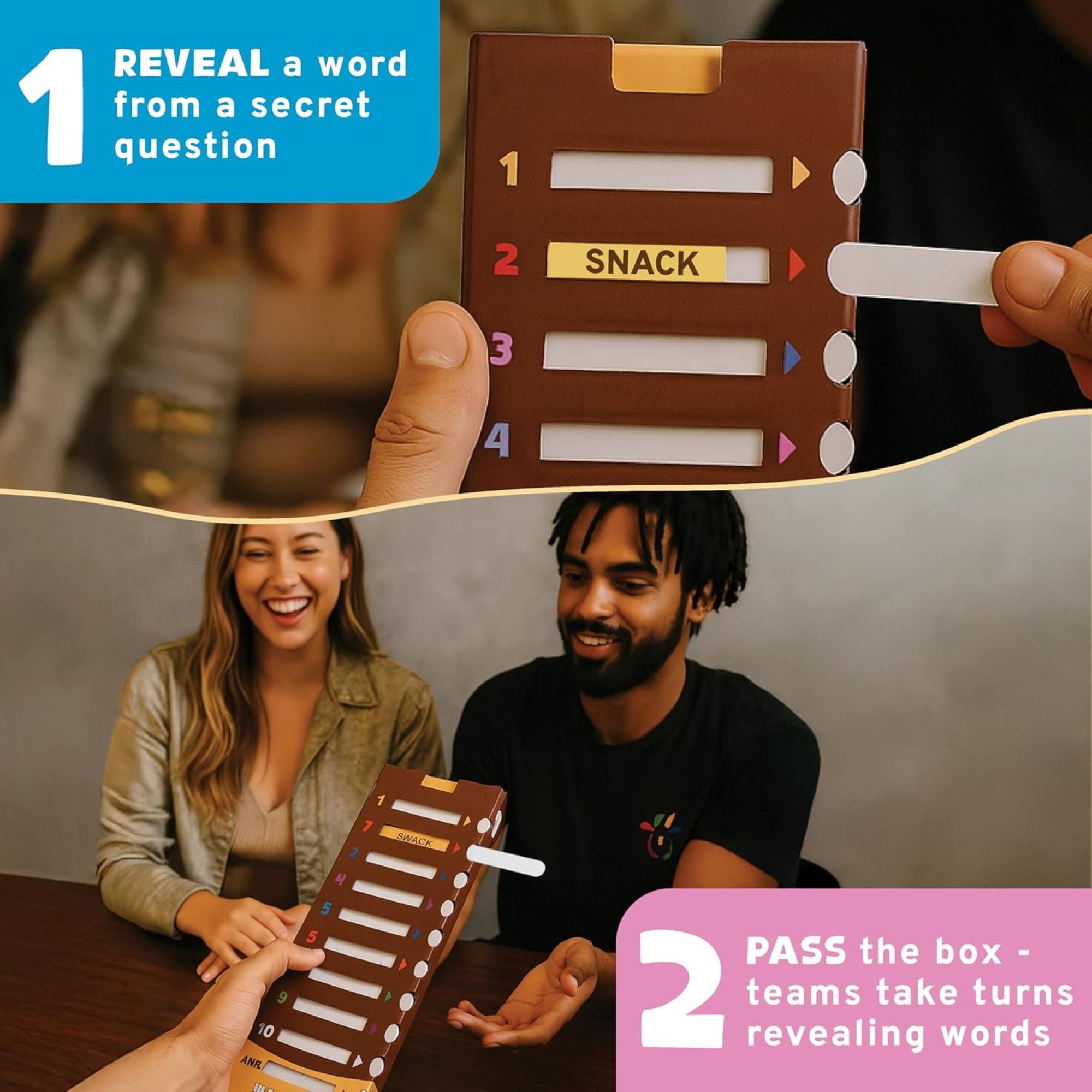 In a Nutshell Family Party Game for Ages 10+, from Asmodee