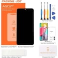 thumbnail image 3 of For Samsung Galaxy A04 Screen Replacement for Samsung A04 LCD Display A045F/DS SM-A045F LCD Digitizer Screen Touch Assembly Repair Part with Frame, 3 of 7
