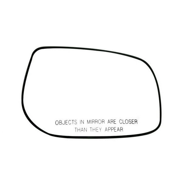 cciyu Passenger side View Mirror Glass Fits for 2007-2012 For TOYOTA YARIS W/O HEATED Chrome Convex Replaces RM72752-12P