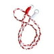 thumbnail image 2 of Cordón para teléfono móvil, correa colgante, joyería, práctica correa para el cuello, cuerda para teléfono Blanco Rojo, 2 of 8