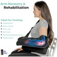 thumbnail image 4 of Alpha Medical Shoulder Immobilizer w/ Removable Pillow – Rotator Cuff – Sublexion – Shoulder Abduction Sling – Post-Op Shoulder & Arm Brace w/ exercise ball.  Fits Right or Left Arm.  L3660, 4 of 6