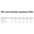 thumbnail image 6 of HANES - Long Sleeve T-Shirt Made with 5.3 Oz./yd² (Us) 100% Cotton | 6 Piece Athletic Navy Tee | 3XL Size, 6 of 6
