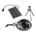thumbnail image 4 of Aaaaaa10Wsolarpanelpowered Fan 4 Inch Solar Usb Dual Powered Fan Portable Travel For Camping Kitchen Outdoor, 4 of 8