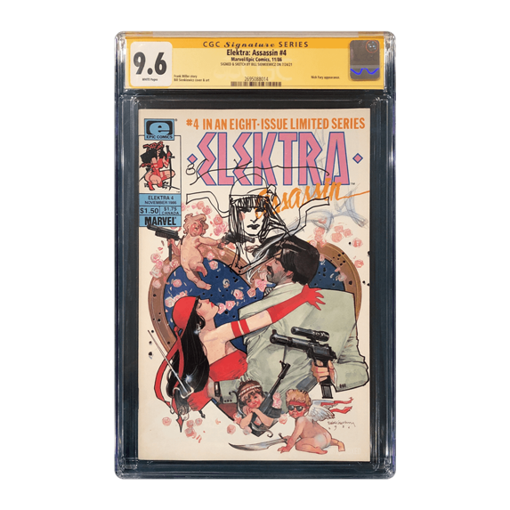 Elektra: Assassin #4 - CGC 9.6 Comic Book