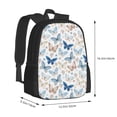 thumbnail image 2 of Balery Butterfly Backpack for Men and Women - Durable 600D Oxford Cloth -Large Capacity, Water-Resistant School, Travel, and Hiking Bag, 2 of 9