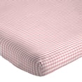 thumbnail image 3 of Saturday Park Gingham 100% Organic Kids' Cotton Sheet Set, Queen, 3 of 7