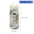 thumbnail image 5 of WE-POLUJ Large Capacity Clear Water Bottle Travel Portable Drink Bottle Cartoon Water Cup Drinkware Cup for School Outdoor Sport, 5 of 14