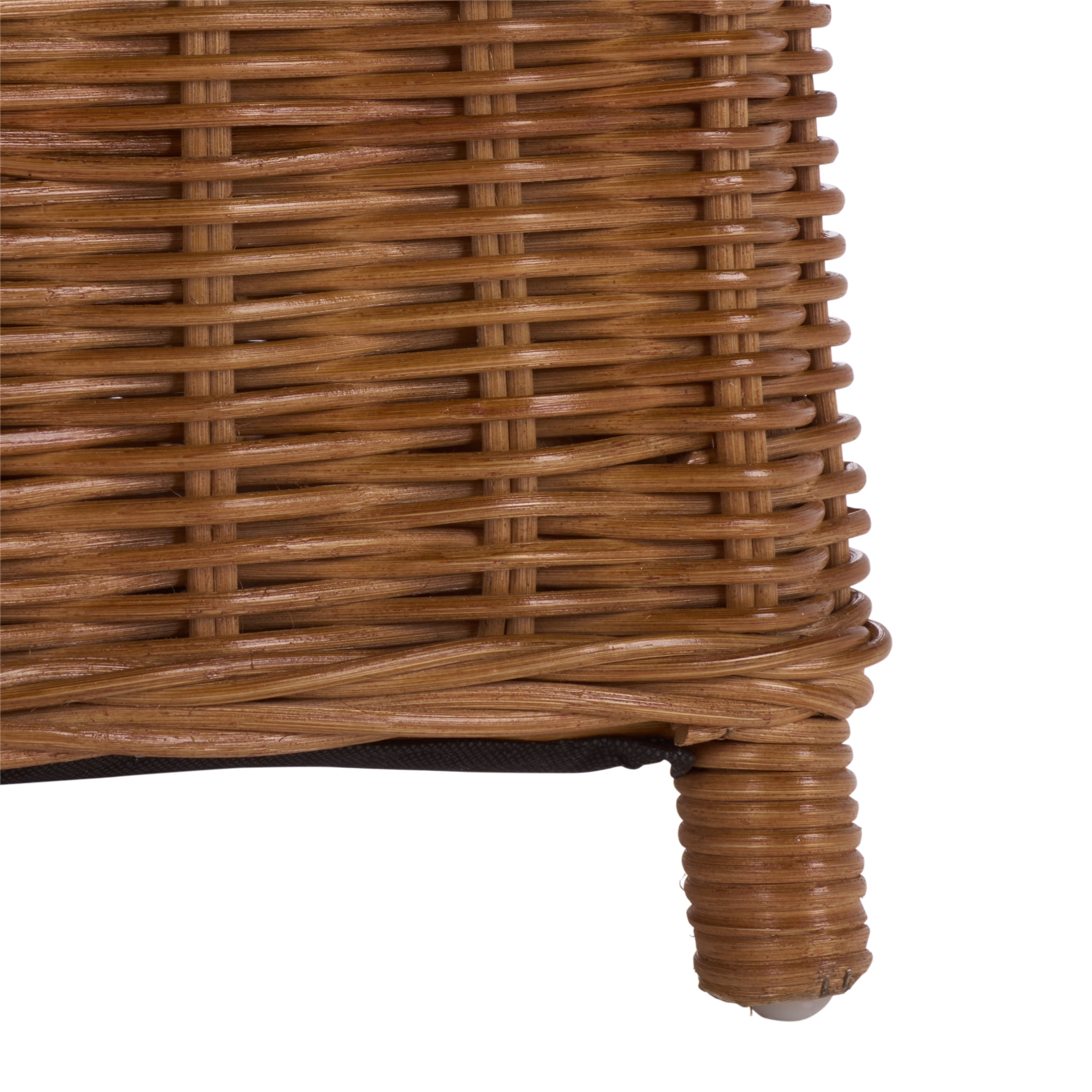 Safavieh Couture Nikolina Rattan Modern Accent Chair, Natural/Beige
