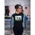 thumbnail image 2 of Schnauzer Scooter T-Shirt Women -Fab Funky Designs, Female x-Large, 2 of 4