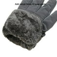 thumbnail image 5 of Lilgiuy Winter Gloves for Men Touch-Screen Windproof Warm Anti-Slip Cold Weather Mittens for Christmas Birthday New Year, 5 of 5