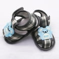 thumbnail image 3 of Boys Girls Summer Sandals Closed-Toe Anti-Slip Premium Rubber Sole Toddler First Walkers Shoes, 3 of 5