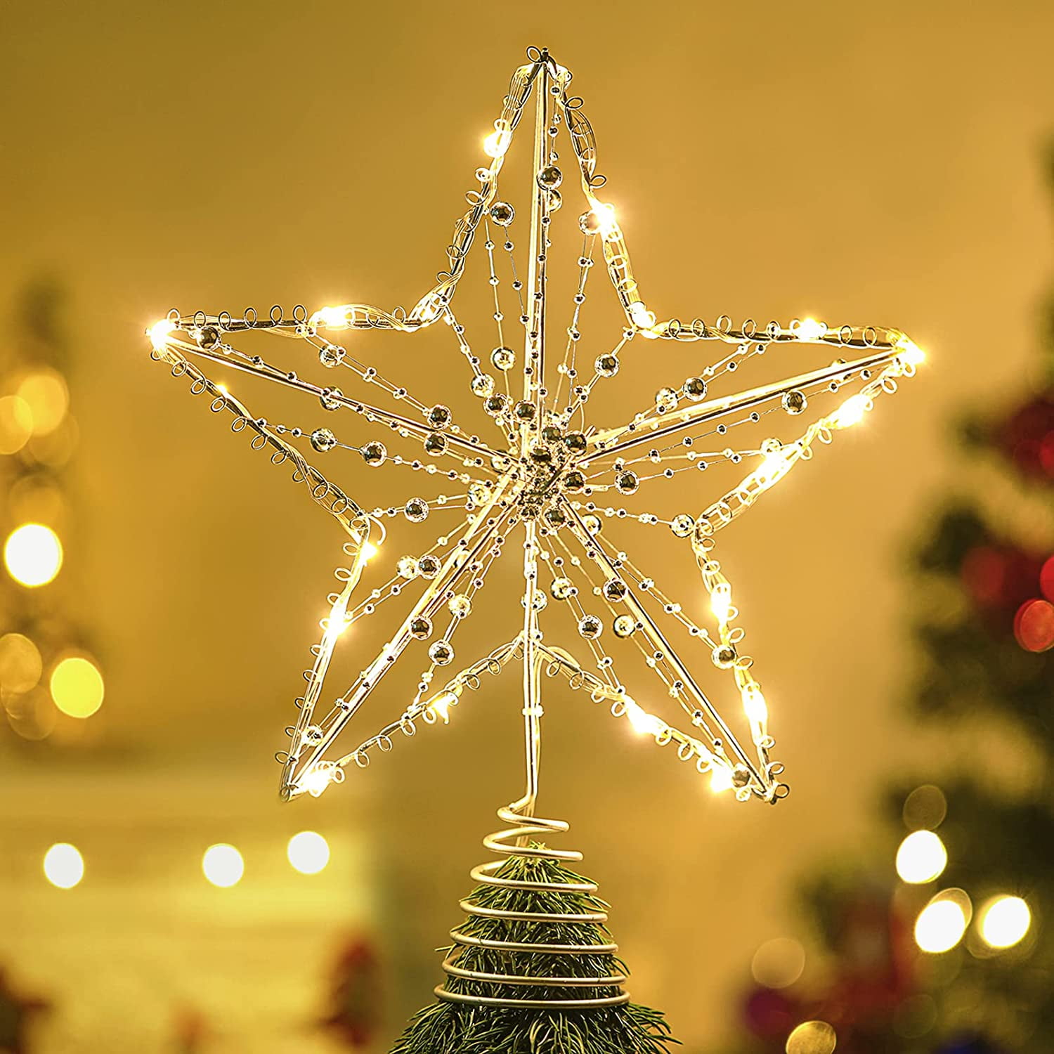 Lighted Bethlehem Star Tree Topper 10 Steps (with Pictures