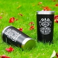 thumbnail image 6 of Dad Gifts Tumbler, Father''s Day Gifts from Daughter Son Kids - Best Dad Ever Gift, Christmas Gift Ideas for Father, #1 Dad Cup Tumbler Coffee Cup, 20oz, 6 of 6