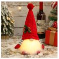 thumbnail image 1 of 30cm Christmas Gnome Doll Elf with Led Night Light Christmas Decorations for Home Xmas Navidad 2025 New Year Children's Gifts, 1 of 5