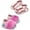 Love Red White+love Colorful, variant on 2 Pack Infant Baby Girls Sandals Elastic Back Strap Flats Slippers Soft Toddles Princess Shoes Faux Fur Slides Shoes First Walker House Shoes