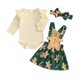 thumbnail image 1 of Vestido tipo mameluco navideño con diadema para bebé niña Outfit Amnnchya, 1 of 8