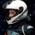 thumbnail image 4 of Wipeeyes Auriculares de motocicleta E1 Intercomunicador para casco con cancelación de ruido CVC Música estéreo IPX6 Impermeable para casco integral, 4 of 5