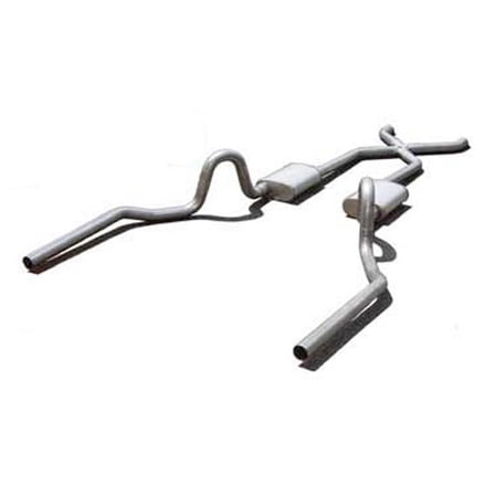 Pypes Performance Exhaust SGA10S Crossmember Back w/X-Pipe Exhaust System