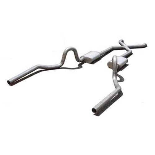 Pypes Performance Exhaust SGA10S Crossmember Back w/X-Pipe Exhaust System